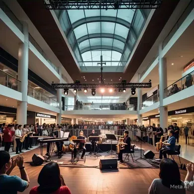 Konser Jazz dengan 1250 Penonton di Summarecon Mall